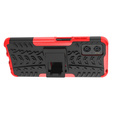 Case for Motorola Moto E22 / E22i, Tire Armor, black / red