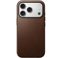 Nomad case for iPhone 17 Pro Max, Modern Leather Case, brown