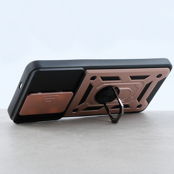 Case for Infinix Note 30 5G, CamShield Slide, pink rose gold