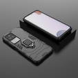 Case for Xiaomi Poco F4 5G, Kickstand Ring, black