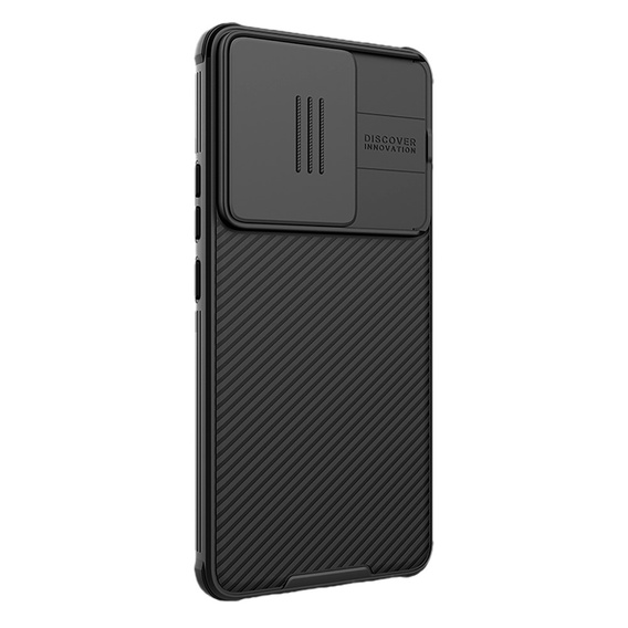 Case for Xiaomi Poco F6, Armored Nillkin, CamShield Pro, black