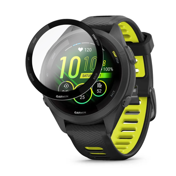 2x ERBORD Hybrid Glass for Garmin Forerunner 265