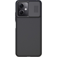 Case for Xiaomi Redmi Note 12 5G / POCO X5 5G, Armored Nillkin, CamShield Pro, black