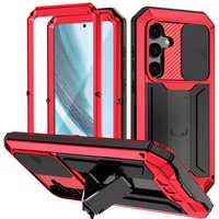 Armored case for Samsung Galaxy S25+ Plus, R-JUST, red