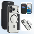 Wallet MagSafe RFID flip case with camera protection for iPhone 17 Pro Max