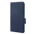 Flip case for Motorola Moto G72, Wallet Thin Magnet, dark blue