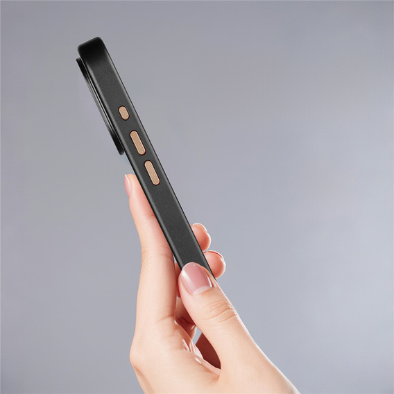 Magnetic aramid fibre case with metal camera frame for iPhone 17 Pro