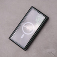 Magnetic Dual Glass MagSafe case for Samsung Galaxy S23 Ultra, green
