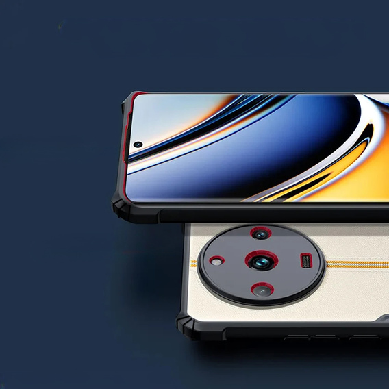 Case for Realme 11 Pro / 11 Pro +, AntiDrop Hybrid, black