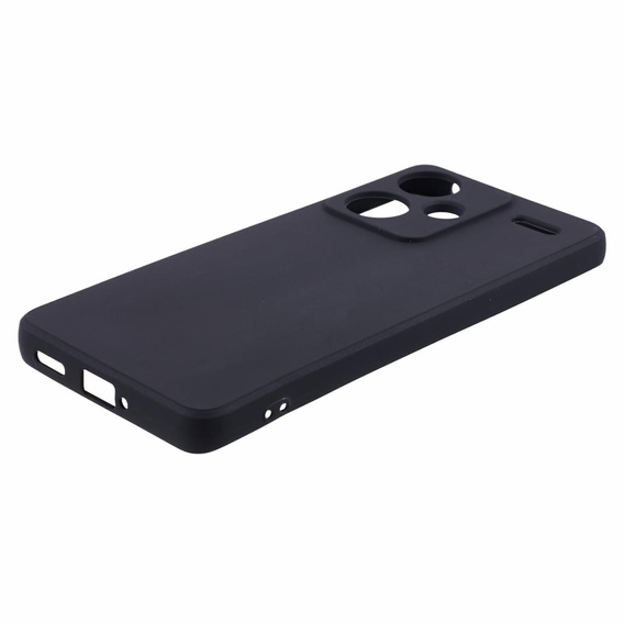 Case for Xiaomi Redmi Note 13 Pro+, Silicone Lite, black