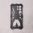 Armored case for Samsung Galaxy S23 Ultra, Aluminum Alloy, black