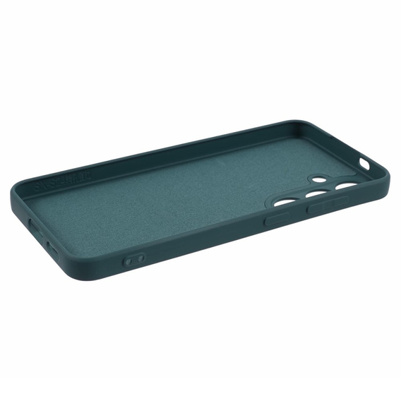 Case for Samsung Galaxy S24+ Plus, Silicone Lite, dark green