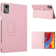 Case for Lenovo Tab M11, bi-fold, with flap, pink