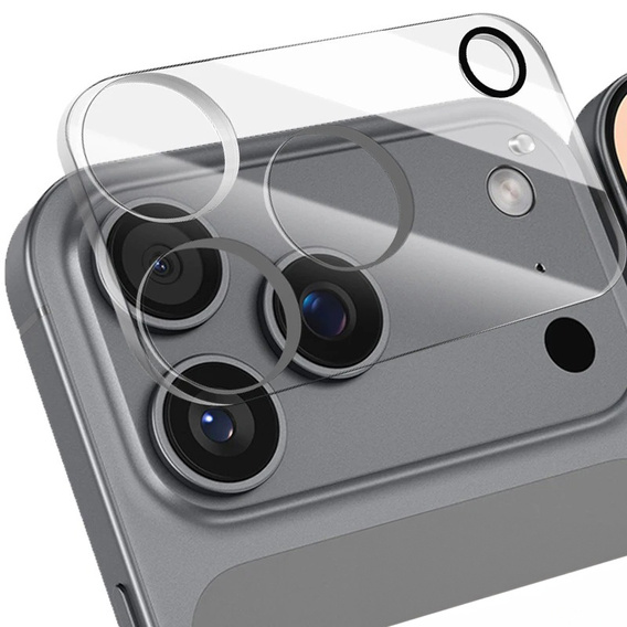 Tempered glass for ERBORD camera island for iPhone 17 Pro Max