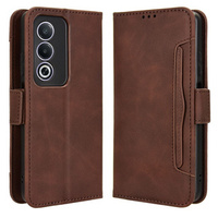 Flip case for Oppo A80, Card Slot, brown