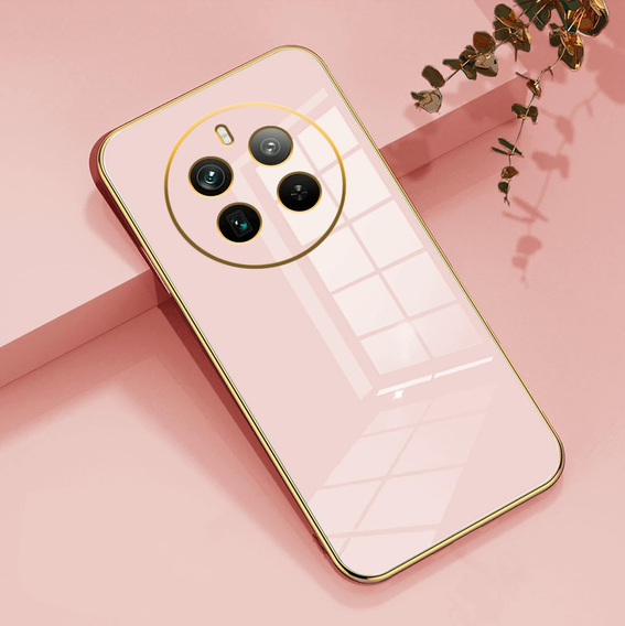 Case for Realme 12 Pro 5G / 12 Pro+ 5G, Glamour CamShield, pink rose gold