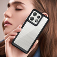 Case for Motorola Edge 50 Pro, Fusion Hybrid, black