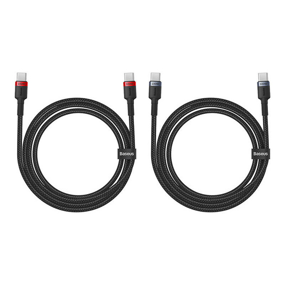 Baseus Cafule USB-C to USB-C 100W cable 1m - set of 2 pieces