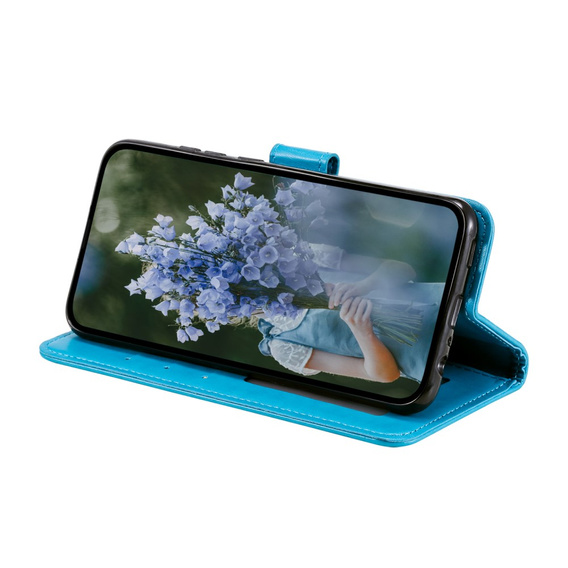Flip case for Samsung Galaxy A34 5G, Mandala, blue