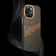 Case for iPhone 15, Milky Way, gold