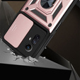 Case for Xiaomi Redmi Note 12S 4G, CamShield Slide, pink rose gold