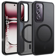 Case for Oppo Reno 12 Pro, for MagSafe, ERBORD Matt Case, black
