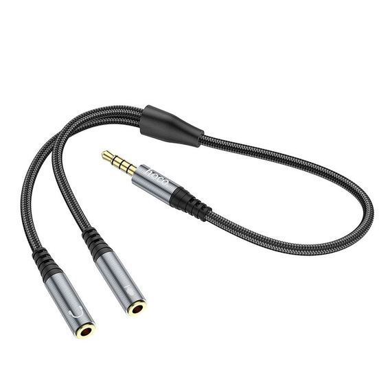 Hoco UPA21 2-in-1 AUX audio cable – 3.5 mm jack splitter