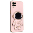 Case for Xiaomi Mi 10 Lite, Astronaut, pink rose gold