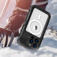 IP68 Waterproof Case for iPhone 14 Pro Max, SHELLBOX MagSafe, black