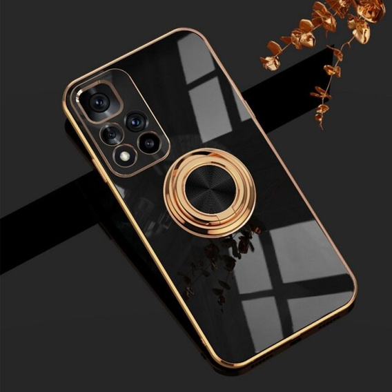 Case for Xiaomi Poco M4 Pro 5G / Redmi Note 11S 5G, Electro Ring, black