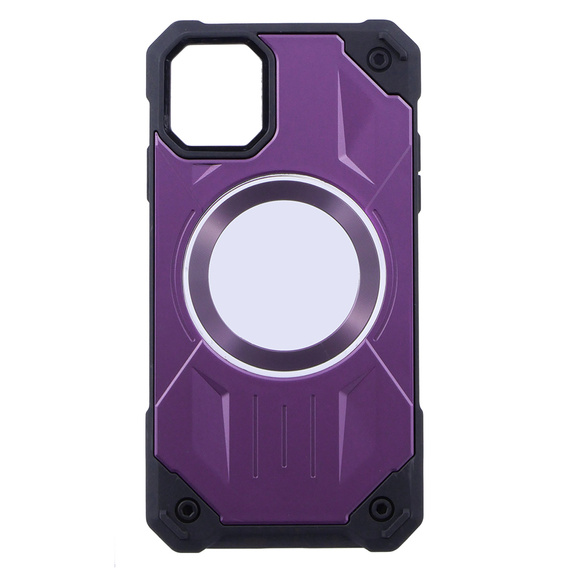 Case for iPhone 13, Heavy Duty, for MagSafe, purple
