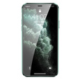 Case for iPhone 12 Mini, Magnetic Dual Glass, green