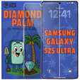 Diamond Palm Tempered Glass for Samsung Galaxy S25 Ultra