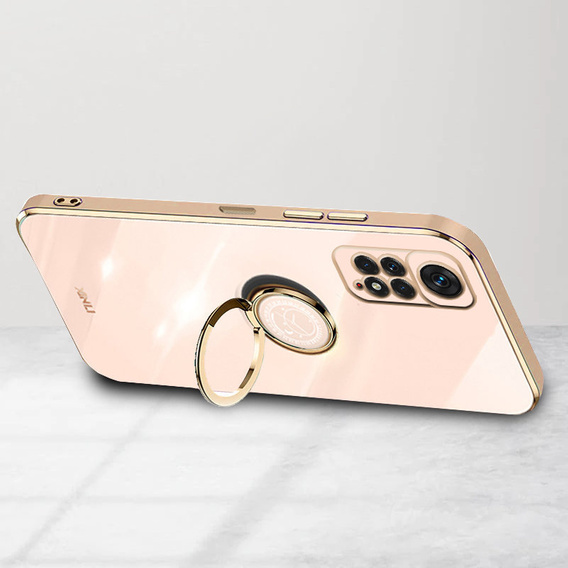 Case for Xiaomi Redmi Note 11 Pro 4G/5G, Electro Ring, pink