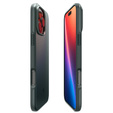 Spigen case for iPhone 16 Pro, Thin Fit Mag, green + 9H tempered glass