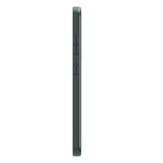 Spigen case for Samsung Galaxy S25, Thin Fit Mag, green + 9H tempered glass 