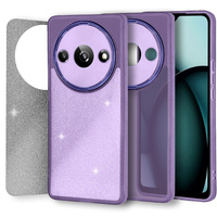 Case for Xiaomi Redmi A3, Glittery Powder, purple