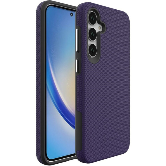 Armored Case for Samsung Galaxy A35 5G, Dual Armored, purple