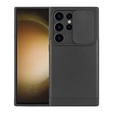 Case for Samsung Galaxy S24 Ultra, ERBORD MagProtect Slide Camera, black
