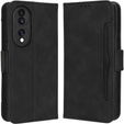 Flip case for Honor 70 5G, Card Slot, black
