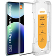 ENKAY Tempered Glass for Xiaomi Redmi Note 14 Pro+ 5G, black