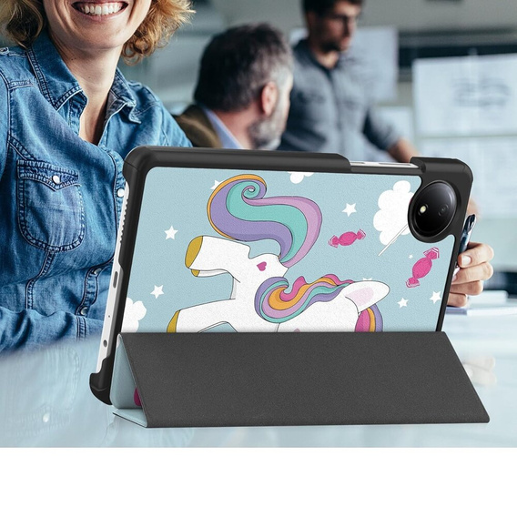 Case for Xiaomi Redmi Pad SE 8.7, Smartcase, unicorn