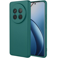 Case for Realme 12, Silicone Lite, dark green
