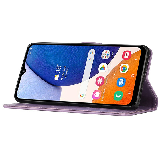 Flip case for Samsung Galaxy S23 FE, Butterfly, purple