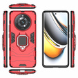 Case for Realme 11 Pro / 11 Pro +, Kickstand Ring, red