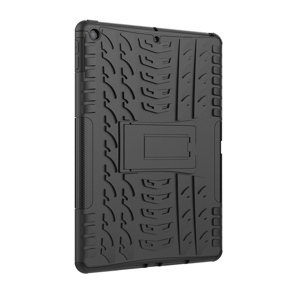 Case for iPad 10.2 2021 / 2020 / 2019, Tire Armor, black