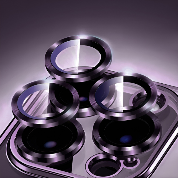 Case for iPhone 12 Pro, Electro MagSafe, purple + Screen Glass