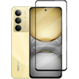 3D Tempered Glass for Realme 14X / Realme C75, black frame