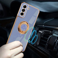 Case for Samsung Galaxy S21 FE, Electro Ring, blue