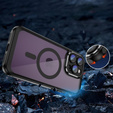 Case for iPhone 15 Pro, ERBORD Impact Guard, MagSafe, black